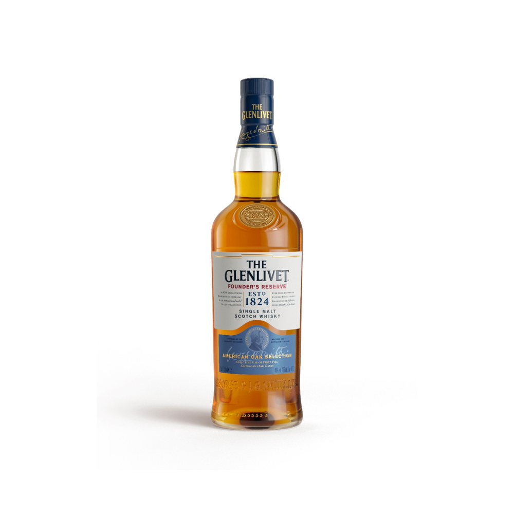 WHISKY THE GLENLIVET FOUNDERS RESERVE 12/750 - THE GLENLIVET - Compralo en CorinneRegalos.com