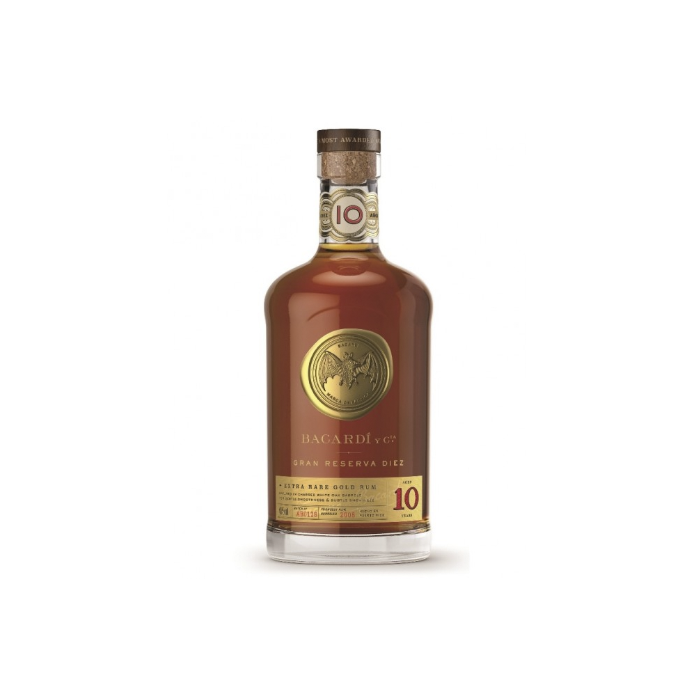 RON BACARDI 10 ANOS 6/750 - BACARDI - Compralo en CorinneRegalos.com