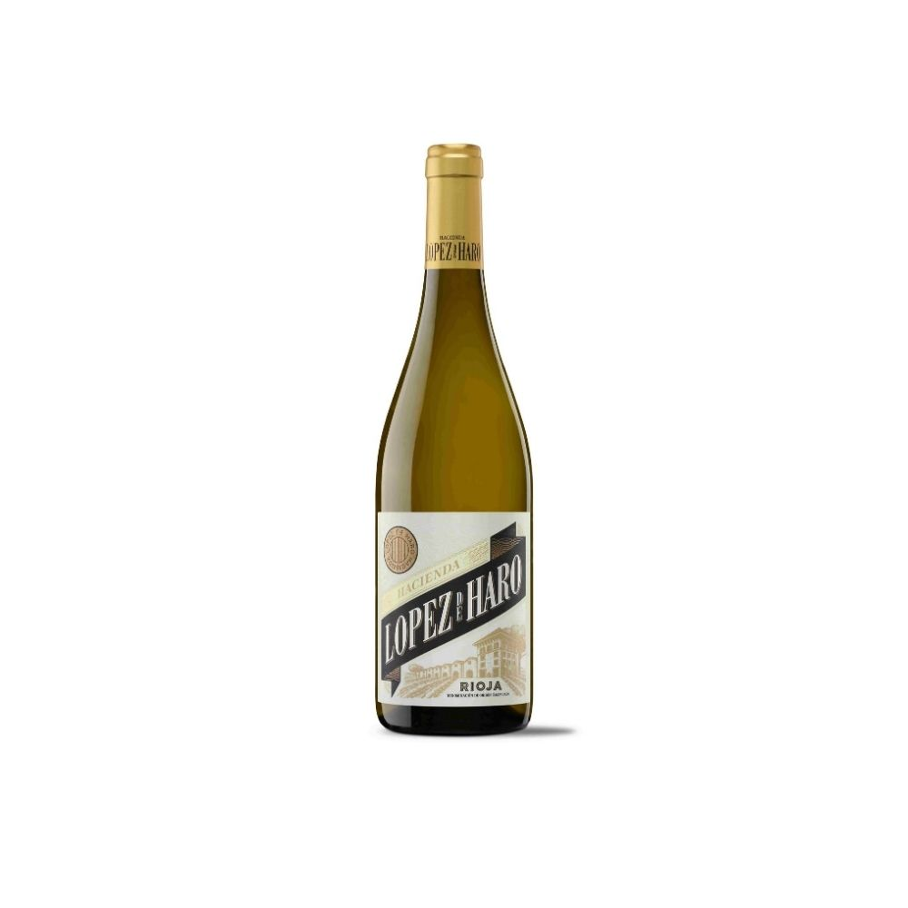 VINO HACIENDA LOPEZ DE HARO BLANCO 6/750 - LOPEZ DE HARO - Compralo en CorinneRegalos.com