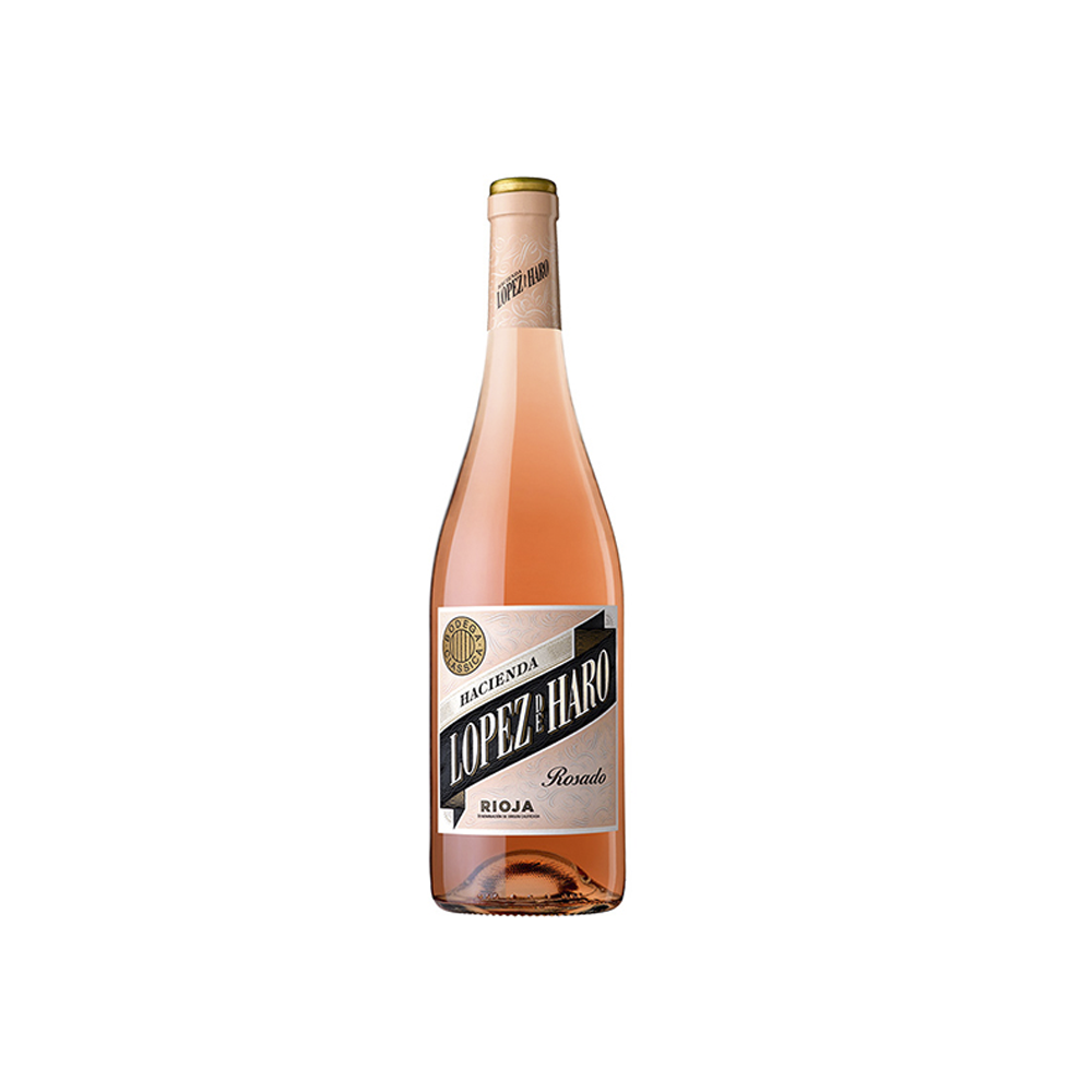 VINO HACIENDA LOPEZ DE HARO ROSADO 6/750 - LOPEZ DE HARO - Compralo en CorinneRegalos.com