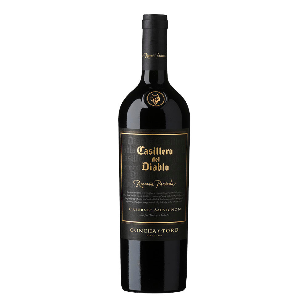 VINO CASILLERO RESERVA PRIVADA CABERNET SAUVIGNON 12/750 - CASILLERO DEL DIABLO - Compralo en CorinneRegalos.com