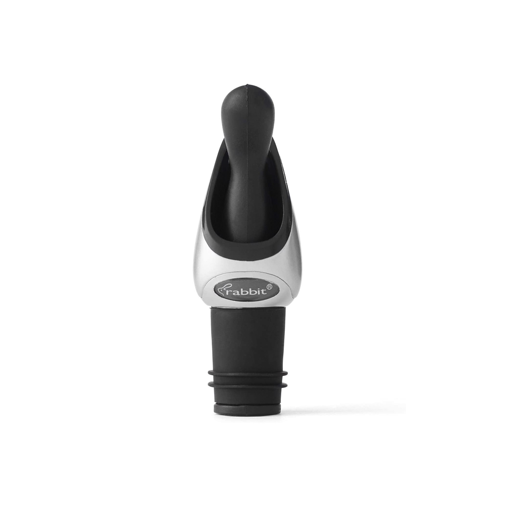 RB PLASTIC WINE POURER OSH BLK - METROKANE - Compralo en CorinneRegalos.com