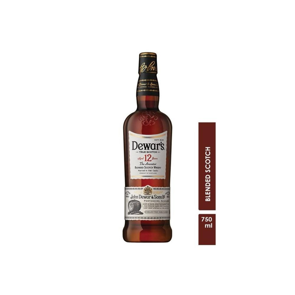 WHISKY DEWARS 12 ANIOS 12/750 - DEWARS - Compralo en CorinneRegalos.com