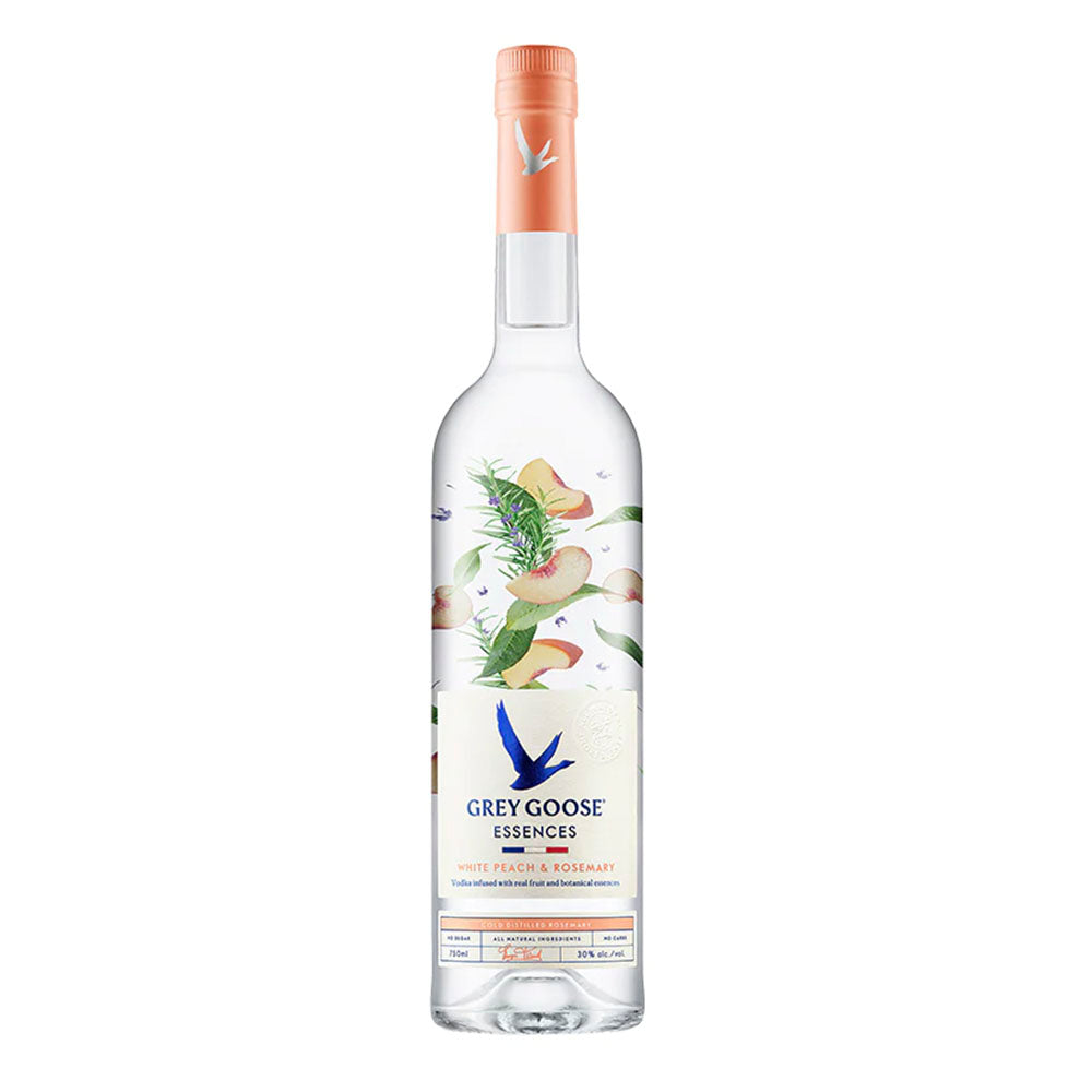 VODKA GREY GOOSE ESSENCES WHITE PEACH & ROSEMARY 6/750 - GREY GOOSE - Compralo en CorinneRegalos.com