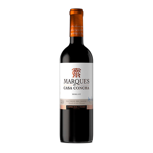 VINO MARQUES DE CASA CONCHA MERLOT 12/750 - MARQUES DE CASA CONCHA - Compralo en CorinneRegalos.com