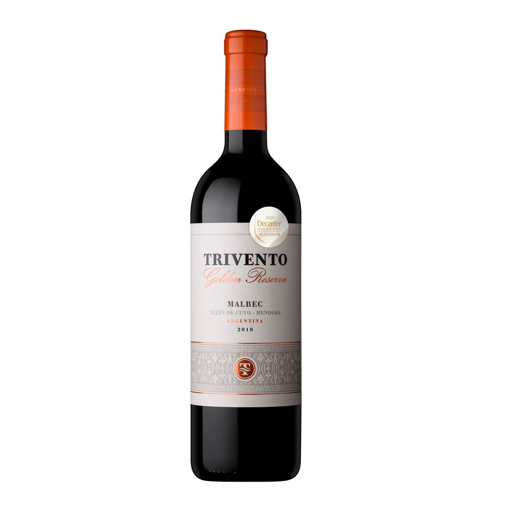 VINO TRIVENTO GOLDEN RESERVE 12/750 - TRIVENTO - Compralo en CorinneRegalos.com